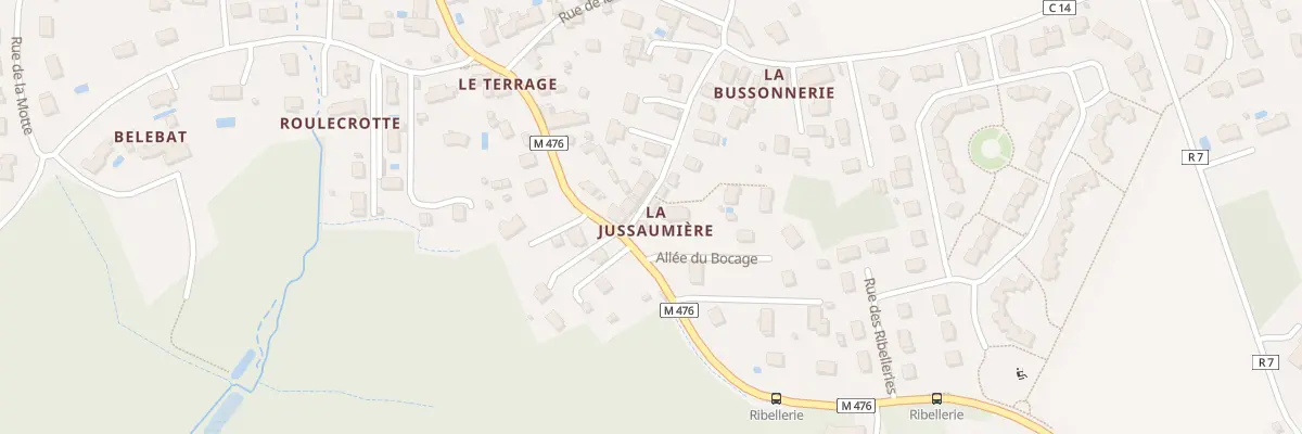 Plan du 4 Rue de la Buhardière à Mettray