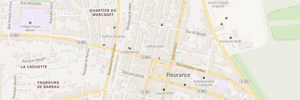 Plan du 3B Rue Alexandre Laffont à Fleurance