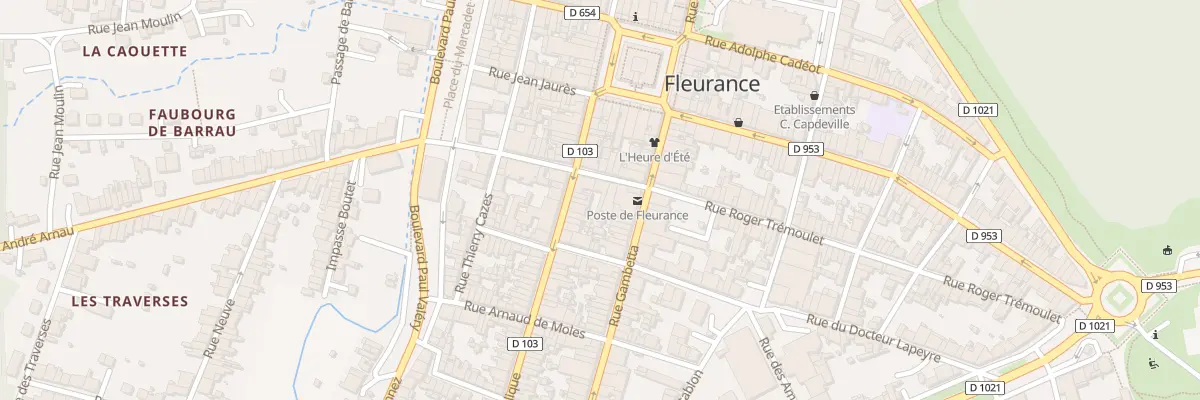Plan du 57 Rue Roger Trémoulet à Fleurance