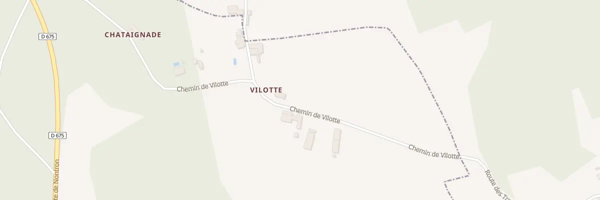 Plan du 60A Vilotte à Saint-Pancrace