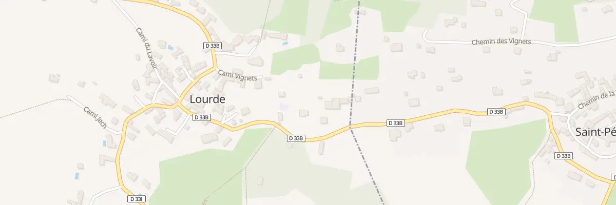 Plan du 42 Le Village à Lourde