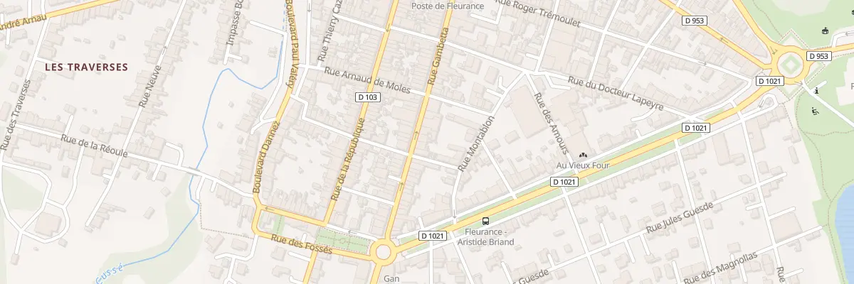 Plan du 34B Rue Gambetta à Fleurance