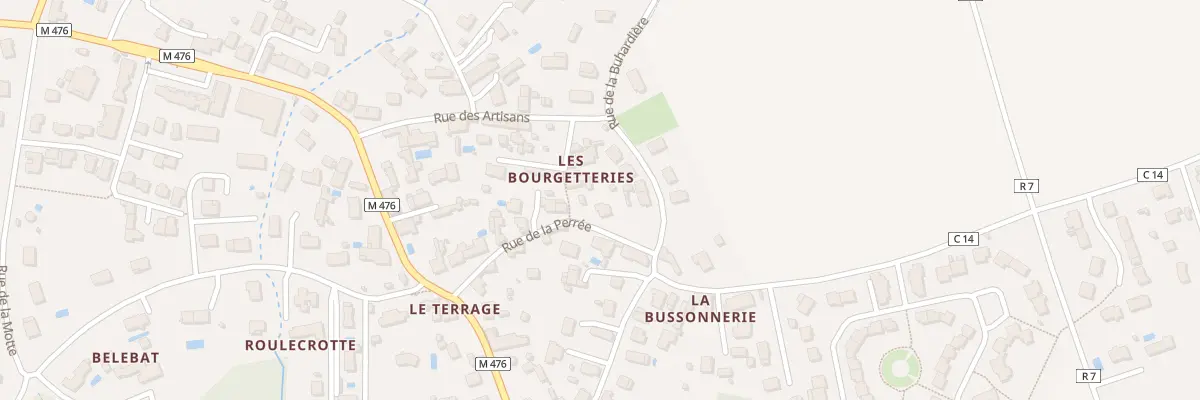 Plan du 15 Rue de la Perrée à Mettray