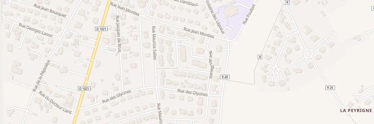 Plan du 9 Rue des Jonquilles à Fleurance