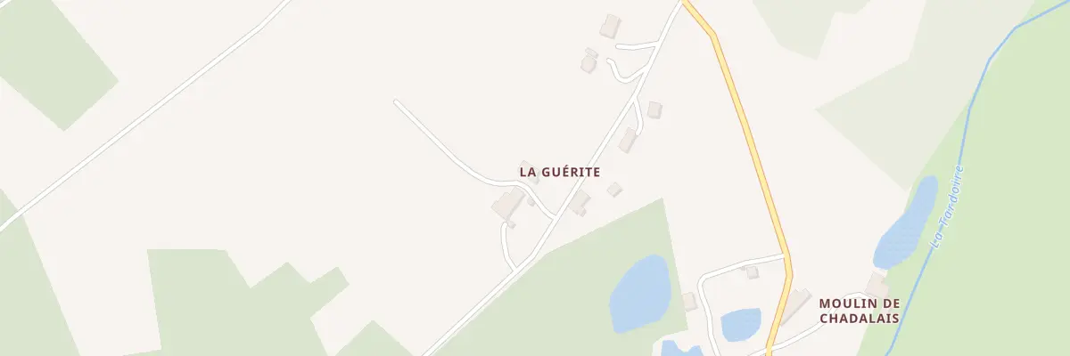 Plan du 5336 La Guérite à Maisonnais-sur-Tardoire
