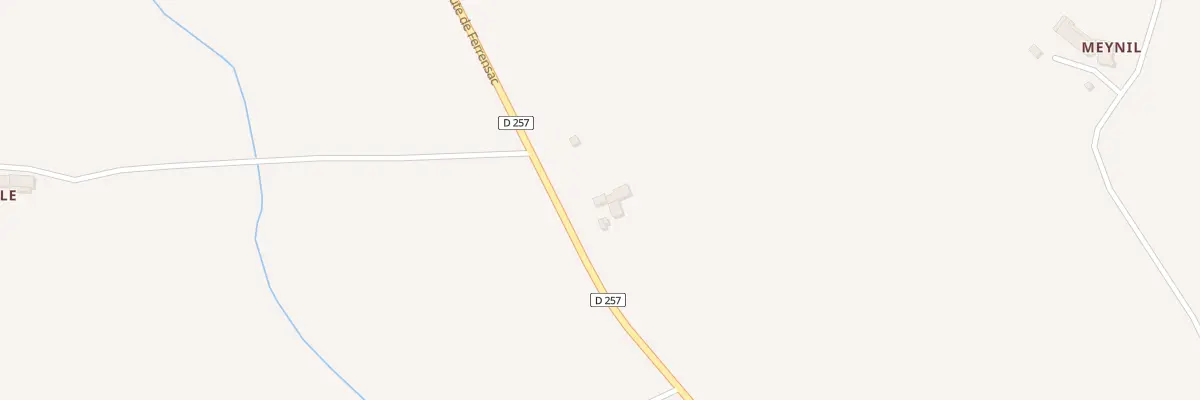 Plan du 1144 Rte de Ferrensac à Montaut