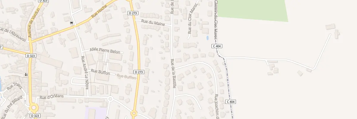 Plan du 1 Rue Joachim Du Bellay à La Ferté-Bernard