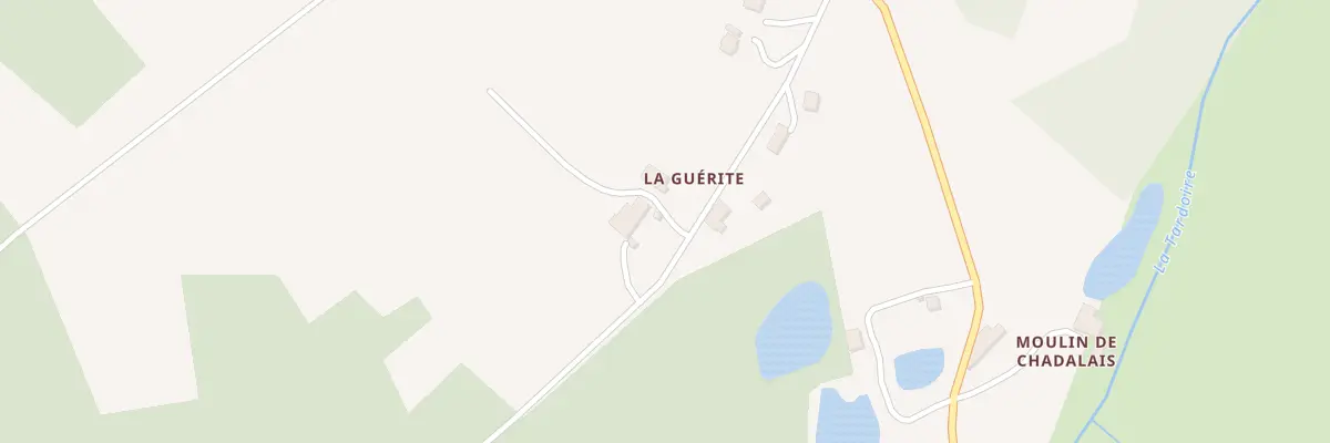 Plan du 5335 La Guérite à Maisonnais-sur-Tardoire