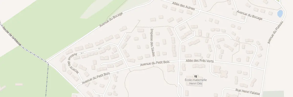Plan du 3 Imp des Saules à Saint-Arnoult