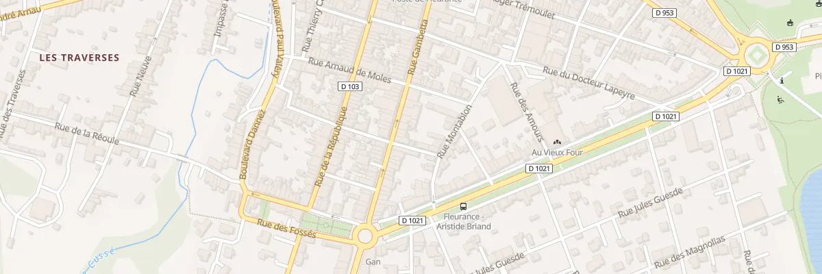 Plan du 32 Rue Gambetta à Fleurance