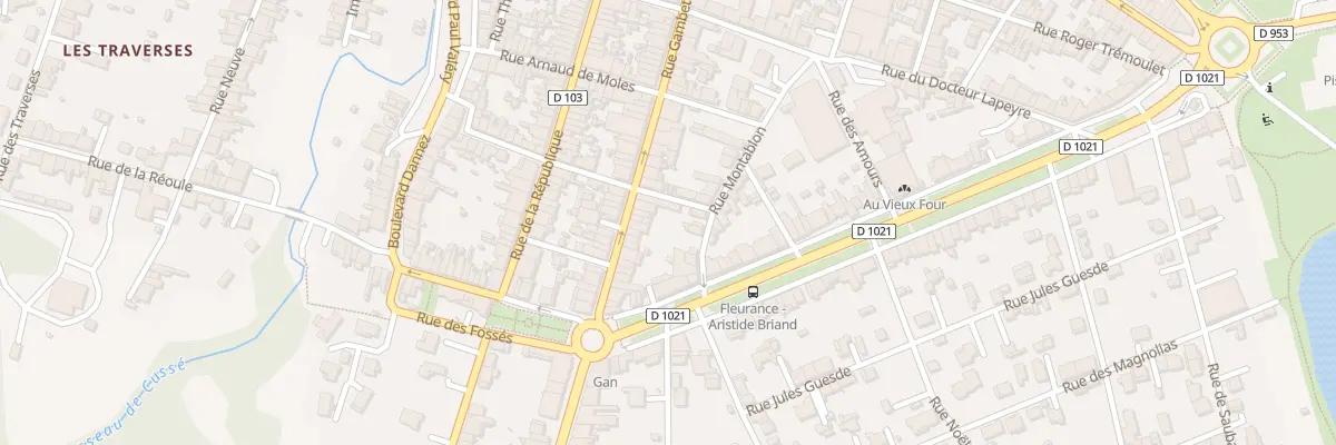 Plan du 24 Rue Gambetta à Fleurance