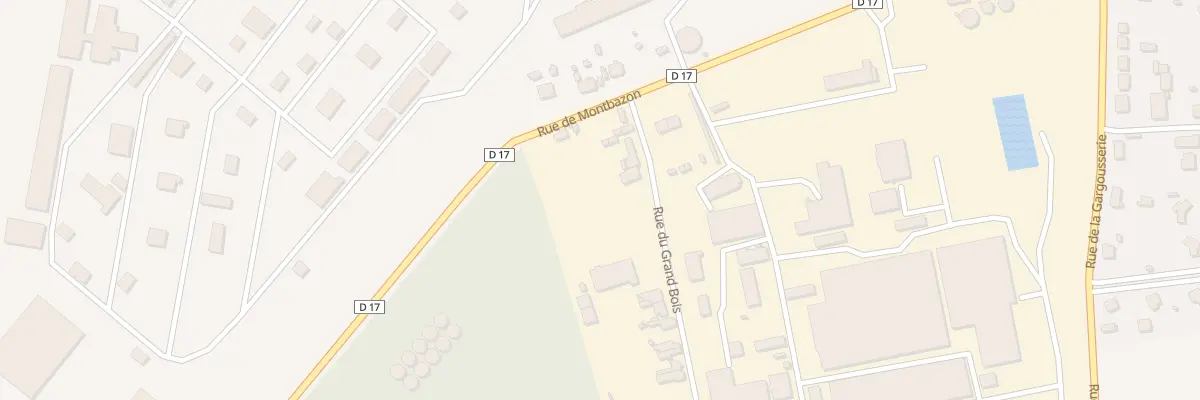 Plan du 6 Rue du Grand Bois à Monts