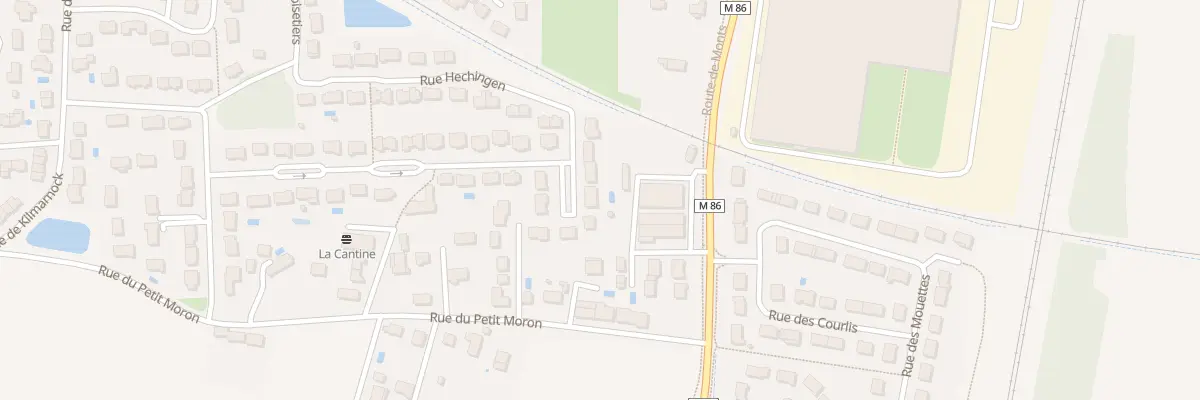 Plan du 29 Rue Hechingen à Joué-lès-Tours