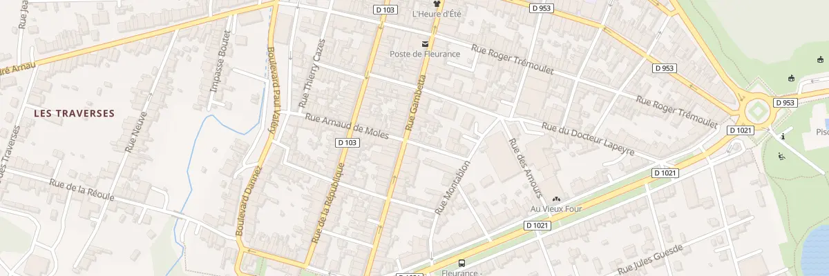 Plan du 42 Rue Gambetta à Fleurance