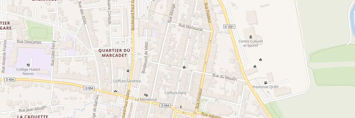 Plan du 33 Rue Alexandre Laffont à Fleurance