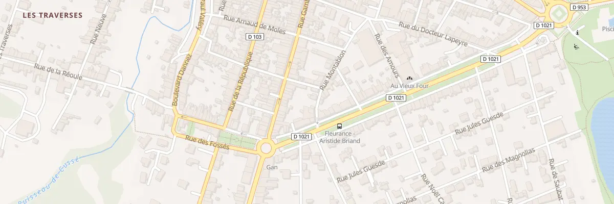Plan du 20 Rue Gambetta à Fleurance