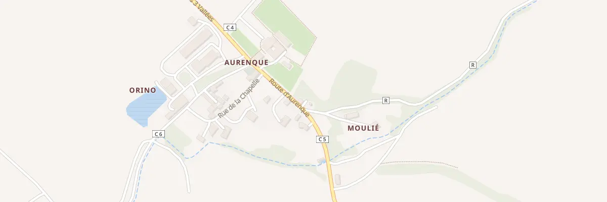 Plan du 5014 A Aurenque à Castelnau-d’Arbieu