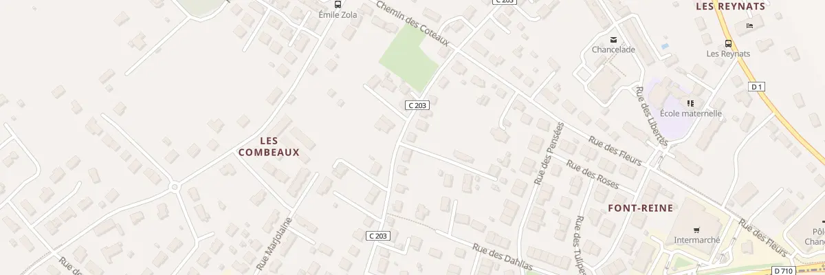 Plan du 43 Av Jean Jaurès à Chancelade