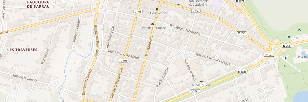 Plan du 52 Rue Gambetta à Fleurance