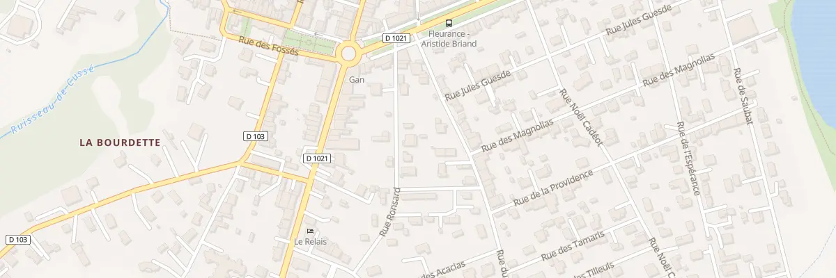 Plan du 18 Rue Ronsard à Fleurance