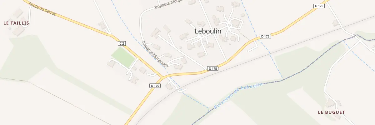 Plan du 5640 L’Echac à Leboulin