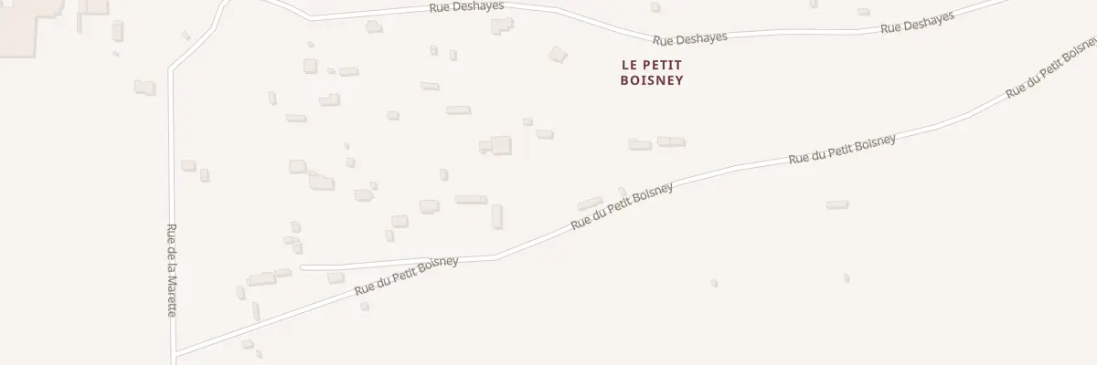 Plan du 10 Rue du Petit Boisney à Boisney