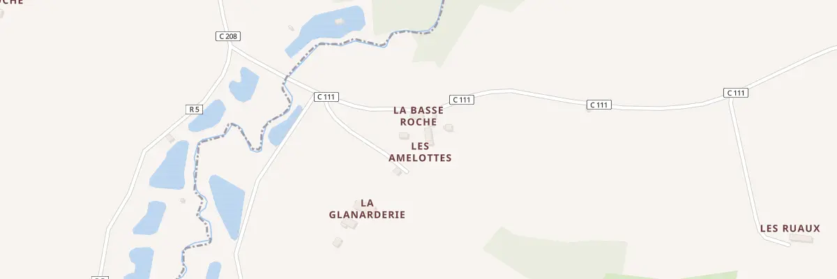 Plan du 5120 La Basse Roche à Sainte-Cérotte