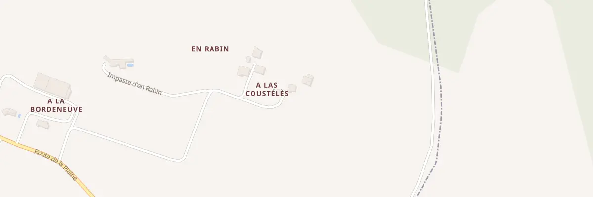 Plan du 5464 A Las Coustetes à Gavarret-sur-Aulouste