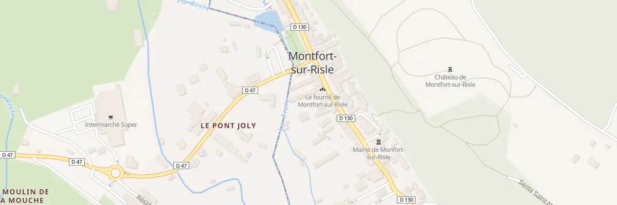 Plan du 22 Rue Saint Pierre à Montfort-sur-Risle