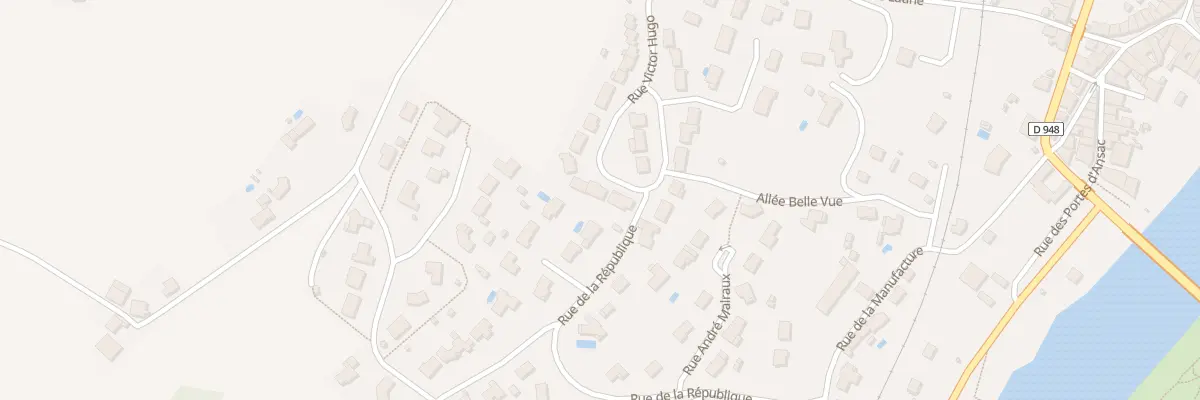 Plan du 22 Rue Victor Hugo à Confolens