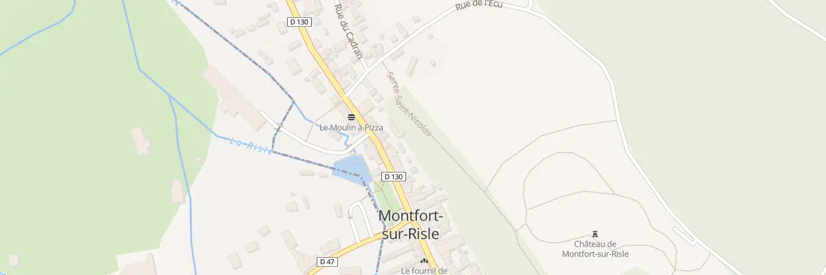 Plan du 59 Rue Saint Pierre à Montfort-sur-Risle