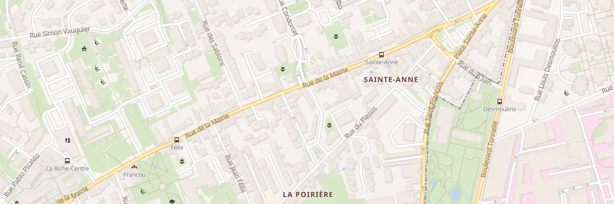 Plan du 46B Rue de la Mairie à La Riche