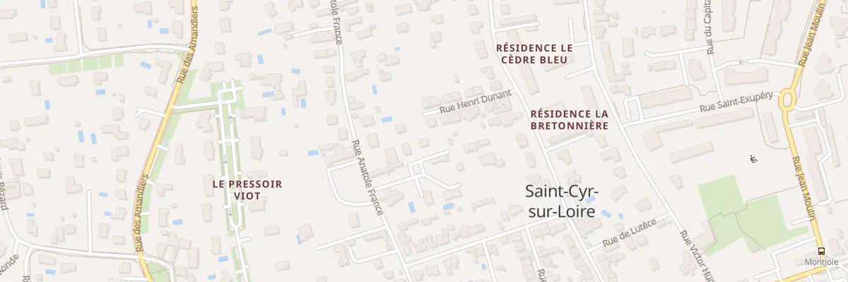 Plan du 15 Rue Henri Dunant à Saint-Cyr-sur-Loire