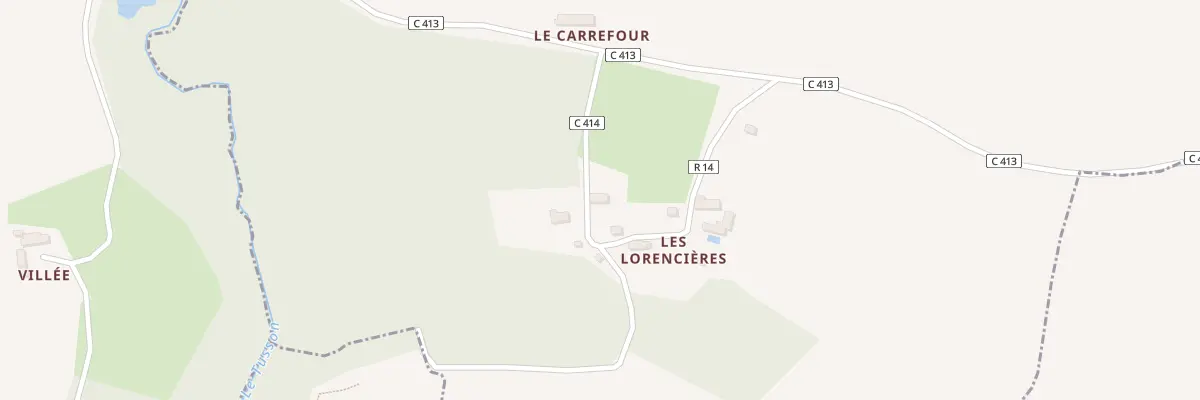 Plan du 5114A Les Laurencieres à Sainte-Cérotte