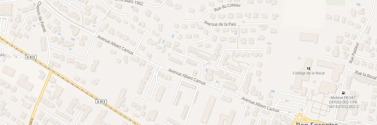 Plan du 12 Rue Kennedy à Bon-Encontre