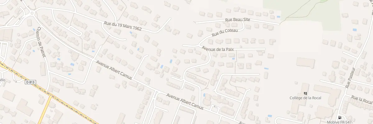 Plan du 6 Rue Kennedy à Bon-Encontre