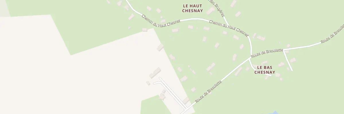Plan du 295 Che du Haut Chesnet à Irai
