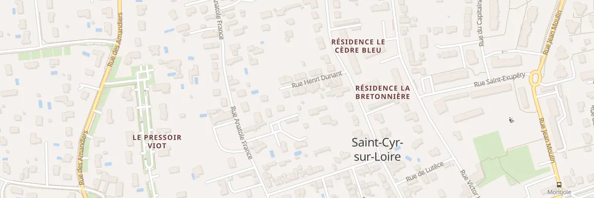 Plan du 11 Rue Henri Dunant à Saint-Cyr-sur-Loire