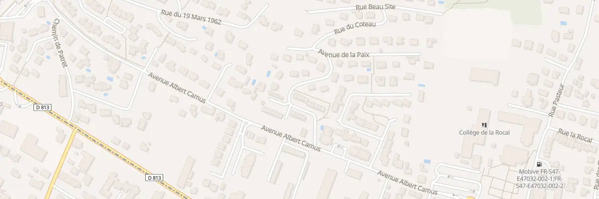Plan du 11 Rue Kennedy à Bon-Encontre
