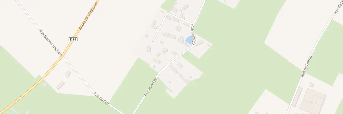 Plan du 22 Rue Henri IV à Allouville-Bellefosse