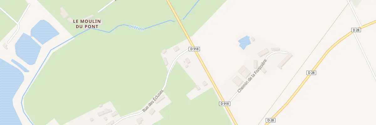 Plan du 1 Rue des Écluses à Crulai