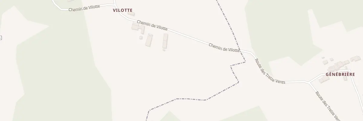 Plan du 638 Che de Vilotte à Saint-Pancrace