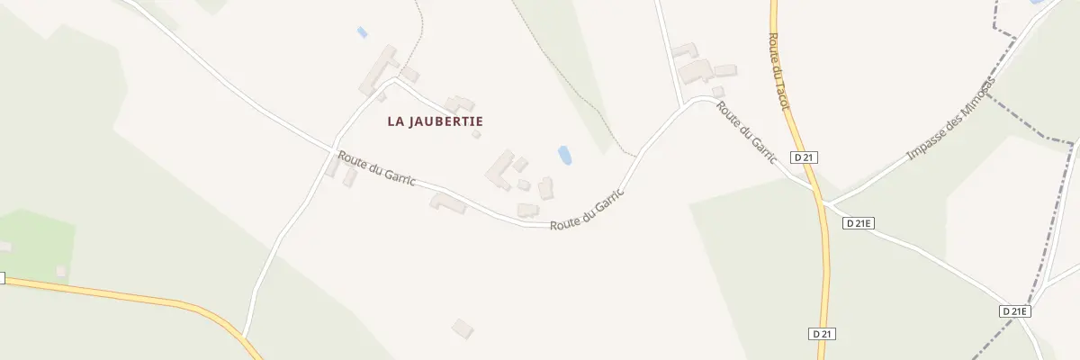 Plan du 425 Rte du Garric à Saint-Mayme-de-Péreyrol