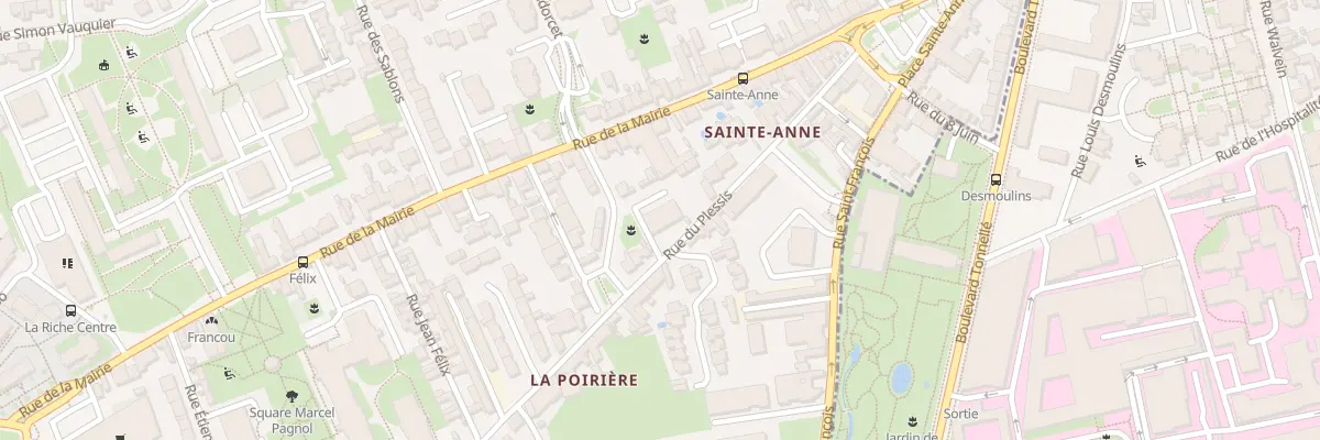 Plan du 31 Rue du Plessis à La Riche