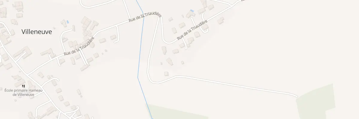 Plan du 28 Rue de la Triaudière à Chauvigny