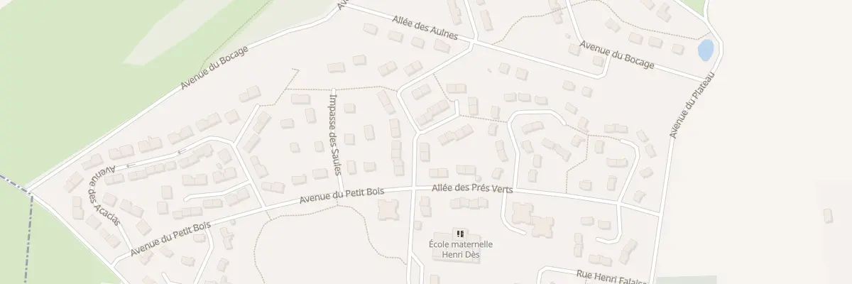 Plan du 9 All des Bourgeons à Saint-Arnoult