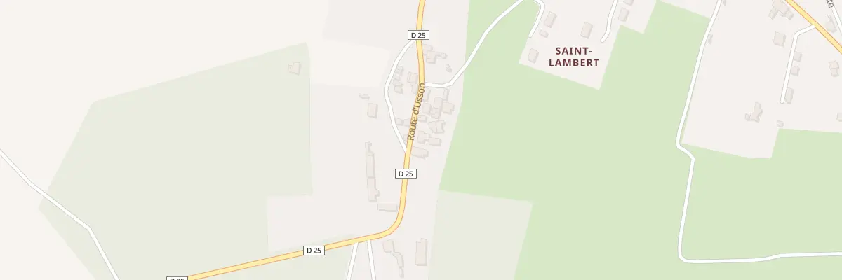 Plan du 31 Rte d’Usson à Queaux