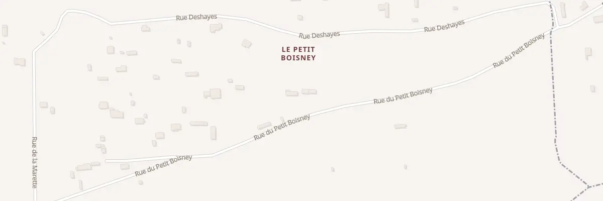 Plan du 14 Rue du Petit Boisney à Boisney