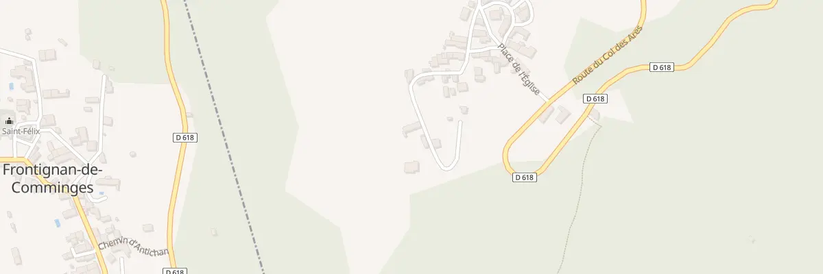 Plan du 22 Rue de la Carrere à Antichan-de-Frontignes