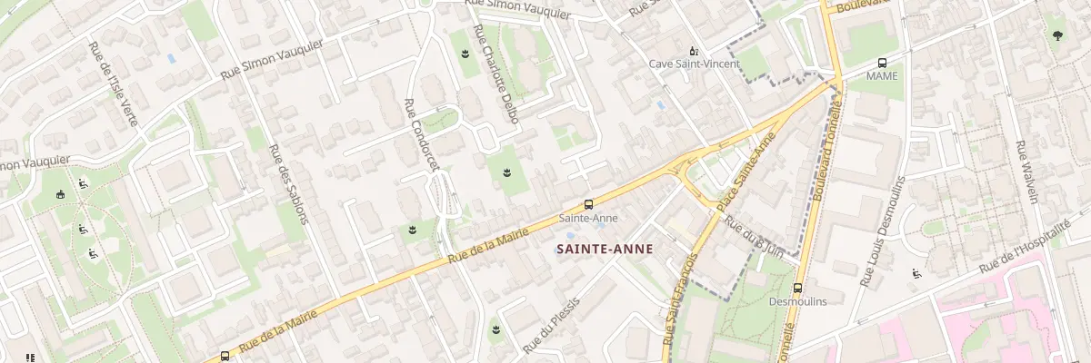 Plan du 21A Rue de la Mairie à La Riche